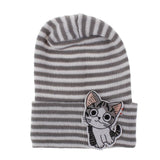 Big Bows Hospital Chiffon Newborn Hats Knitted Soft New Born Nursing Beanie Hat Photo Props Newborn Accessories for 0-6M Girls