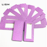 Wholesale10set 50pcs Packing box for eyelash blank eyelashes package Multicolor paper box  Eyelashes DIYflash packing box makeup