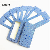 Wholesale10set 50pcs Packing box for eyelash blank eyelashes package Multicolor paper box  Eyelashes DIYflash packing box makeup