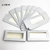 Wholesale10set 50pcs Packing box for eyelash blank eyelashes package Multicolor paper box  Eyelashes DIYflash packing box makeup