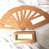 Wholesale10set 50pcs Packing box for eyelash blank eyelashes package Multicolor paper box  Eyelashes DIYflash packing box makeup