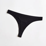 Ice Silk Women Panties Seamless Thin Nylon G-string Thongs  Elasic Low-rise Lingerie Breathable Briefs Underwear Plus Size