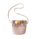 Children Girl Fashion Concise Casual Cute Sweet Breathable Sunscreen Beach Sun Hat With Bag Toddler Girls Accessories 1-8Y