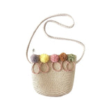 Children Girl Fashion Concise Casual Cute Sweet Breathable Sunscreen Beach Sun Hat With Bag Toddler Girls Accessories 1-8Y