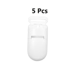 BOBO.BOX Baby Teether Accessories Plastic Clip Baby Silicone Teething Necklace Rattail Cord DIY For Jewelry Pacifier Clips Tool