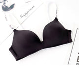 Women Bra Sexy Seamless Bras Bralette Wireless Push Up Bra Brassiere for Female Underwear Fitness Lingerie A/B Cup Solid Color