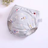 New 6Layers Crotch Baby Diapers Reusable Training Pants  Washable Cloth Nappy Diaper Waterproof Cotton Potty Panties  Underwear