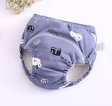 New 6Layers Crotch Baby Diapers Reusable Training Pants  Washable Cloth Nappy Diaper Waterproof Cotton Potty Panties  Underwear