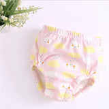 New 6Layers Crotch Baby Diapers Reusable Training Pants  Washable Cloth Nappy Diaper Waterproof Cotton Potty Panties  Underwear