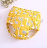 New 6Layers Crotch Baby Diapers Reusable Training Pants  Washable Cloth Nappy Diaper Waterproof Cotton Potty Panties  Underwear