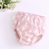 New 6Layers Crotch Baby Diapers Reusable Training Pants  Washable Cloth Nappy Diaper Waterproof Cotton Potty Panties  Underwear