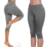 Pocket Solid Sport Yoga Pants High Waist Mesh Sport Leggings Fitness Women Yoga Leggings Training Running Pants Sportswear