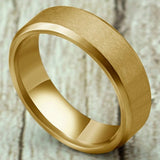 8mm Stainless Steel Ring Men High Quality Fashion Jewelry Ring Men Titanium Black