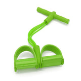 4 Tube Fitness Elastic Pull Rope Foot Pedal Body Slim Yoga Resistance Bands Workout Latex bands Sport Exercise Fitness Equipment