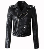 New Arrival 2020 brand Winter Autumn Motorcycle leather jackets yellow leather jacket women leather coat  slim PU jacket Leather