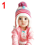 Toddler Kids Baby Boy Girl Winter Warm Knitted Crochet Earflap Beanie Hat Cap Wool Cute Penguin 2020 New Design Kids Hats