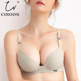 CINOON Fashion Sexy Bras for Women Push Up Lingerie Seamless Bra Bralette Wire Free Brassiere Female Underwear Intimates