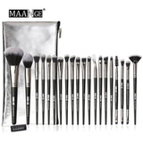 MAANGE Makeup brushes set professional with Natural Hair Foundation Powder Eyeshadow Make up Brush Blush 6pcs-20pcs