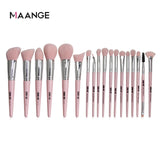 MAANGE Makeup brushes set professional with Natural Hair Foundation Powder Eyeshadow Make up Brush Blush 6pcs-20pcs
