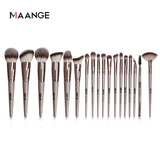MAANGE Makeup brushes set professional with Natural Hair Foundation Powder Eyeshadow Make up Brush Blush 6pcs-20pcs