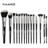 MAANGE Makeup brushes set professional with Natural Hair Foundation Powder Eyeshadow Make up Brush Blush 6pcs-20pcs
