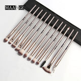 MAANGE Makeup brushes set professional with Natural Hair Foundation Powder Eyeshadow Make up Brush Blush 6pcs-20pcs