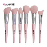 MAANGE Makeup brushes set professional with Natural Hair Foundation Powder Eyeshadow Make up Brush Blush 6pcs-20pcs