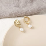 Trend Simulation Pearl Long Earrings Female White Round Pearl Wedding Pendant Earrings Fashion Korean Jewelry Earrings
