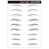 Magic 4D Hair-like Eyebrow Tattoo Sticker False Eyebrows 7 Day Long Lasting Super Waterproof Makeup Eye Brow Stickers Cosmetics