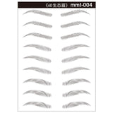 Magic 4D Hair-like Eyebrow Tattoo Sticker False Eyebrows 7 Day Long Lasting Super Waterproof Makeup Eye Brow Stickers Cosmetics