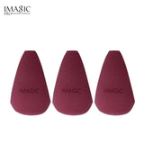 IMAGIC Makeup Mixer Soft Water Sponge Puff Professional Makeup Puff Sponge for Foundation Cream Concealer Makeup 3 Pack