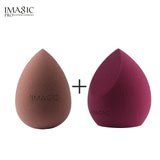 IMAGIC Makeup Mixer Soft Water Sponge Puff Professional Makeup Puff Sponge for Foundation Cream Concealer Makeup 3 Pack