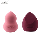 IMAGIC Makeup Mixer Soft Water Sponge Puff Professional Makeup Puff Sponge for Foundation Cream Concealer Makeup 3 Pack