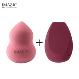IMAGIC Makeup Mixer Soft Water Sponge Puff Professional Makeup Puff Sponge for Foundation Cream Concealer Makeup 3 Pack