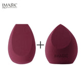IMAGIC Makeup Mixer Soft Water Sponge Puff Professional Makeup Puff Sponge for Foundation Cream Concealer Makeup 3 Pack