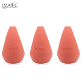 IMAGIC Makeup Mixer Soft Water Sponge Puff Professional Makeup Puff Sponge for Foundation Cream Concealer Makeup 3 Pack