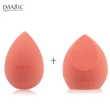 IMAGIC Makeup Mixer Soft Water Sponge Puff Professional Makeup Puff Sponge for Foundation Cream Concealer Makeup 3 Pack