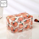 XZP Waterproof Transparent Cosmetic Cute Bags Storage Pouch Makeup Organizer Approved Clear Case Toiletry Bag PVC Zipper Travel
