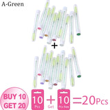 NEW Eyelash Extender Disposable Eyebrow Brush Separate Tube Design Charming Diamond Bottom Mascara Stick Applicator