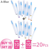 NEW Eyelash Extender Disposable Eyebrow Brush Separate Tube Design Charming Diamond Bottom Mascara Stick Applicator
