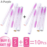 NEW Eyelash Extender Disposable Eyebrow Brush Separate Tube Design Charming Diamond Bottom Mascara Stick Applicator