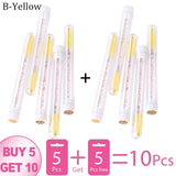 NEW Eyelash Extender Disposable Eyebrow Brush Separate Tube Design Charming Diamond Bottom Mascara Stick Applicator
