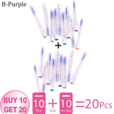 NEW Eyelash Extender Disposable Eyebrow Brush Separate Tube Design Charming Diamond Bottom Mascara Stick Applicator