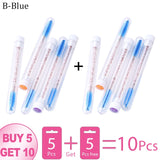 NEW Eyelash Extender Disposable Eyebrow Brush Separate Tube Design Charming Diamond Bottom Mascara Stick Applicator