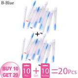 NEW Eyelash Extender Disposable Eyebrow Brush Separate Tube Design Charming Diamond Bottom Mascara Stick Applicator