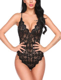 Sexy Lingerie Hot Erotic Babydoll Underwear Sex Costumes For Women Lace Flower Porno Lenceria Mujer Sexy Sleepwear Plus Size