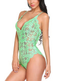 Sexy Lingerie Hot Erotic Babydoll Underwear Sex Costumes For Women Lace Flower Porno Lenceria Mujer Sexy Sleepwear Plus Size