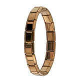 Hapiship 2018 Women's Jewelry 9mm Width Itanlian Elastic Charm Bracelet  Fashion  Stainless Steel Bangle ST-