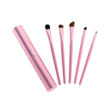 New 5pcs Professional Travel Portable Mini Eye Makeup Brushes Set Smudge Eyeshadow Eyeliner Eyebrow Brush Lip Make Up Brush kit