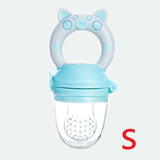 Silicone Baby Pacifier Feeder Cartoon Animal Infant Nipple Holder Newborn Fruit pacifier Tetine Silicona Chupetero nipple bit